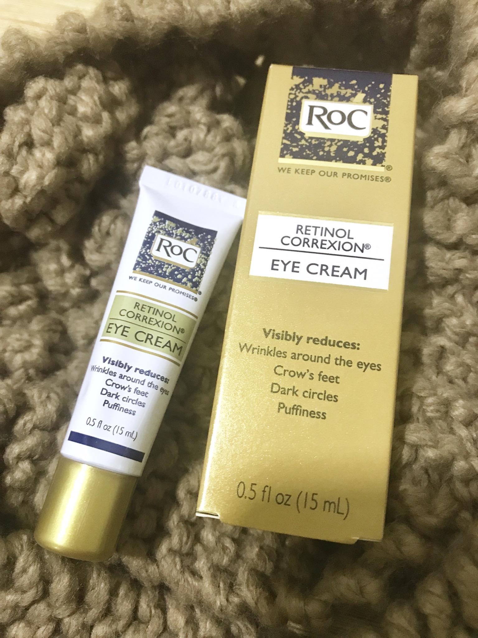 Kem dưỡng mắt Roc Retinol Correxion 15ml (Bill US)