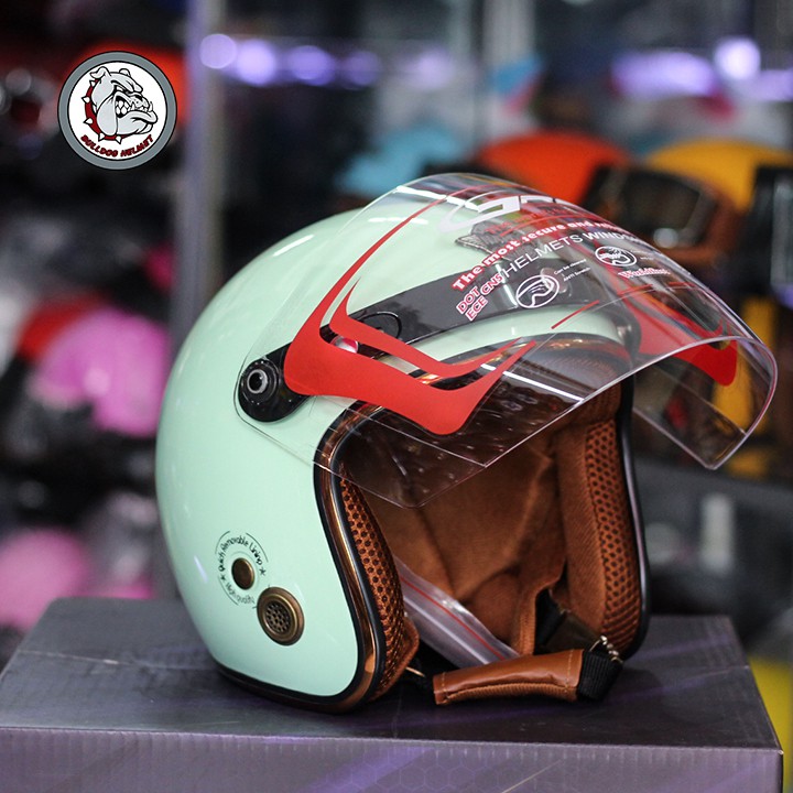 Mũ Bảo Hiểm 3/4 Napoli Sh Ruby New