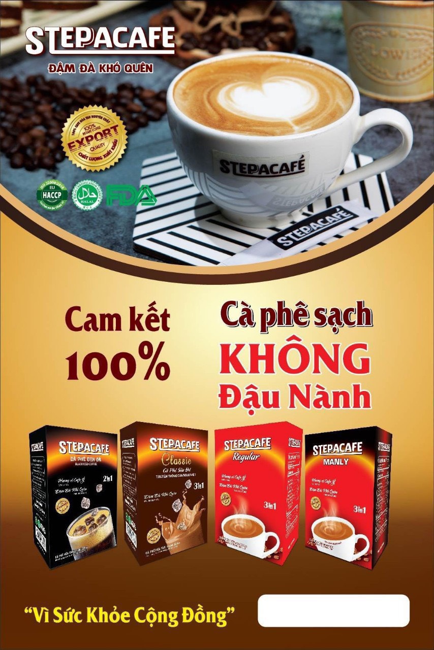 Cà Phê sữa hòa Tan Regular 21 gói - SteppaCafe