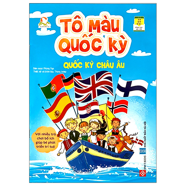 Fahasa - tô màu quốc kỳ - quốc kỳ châu âu