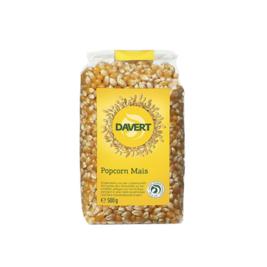 Ngô nổ bỏng hữu cơ Davert 500gr