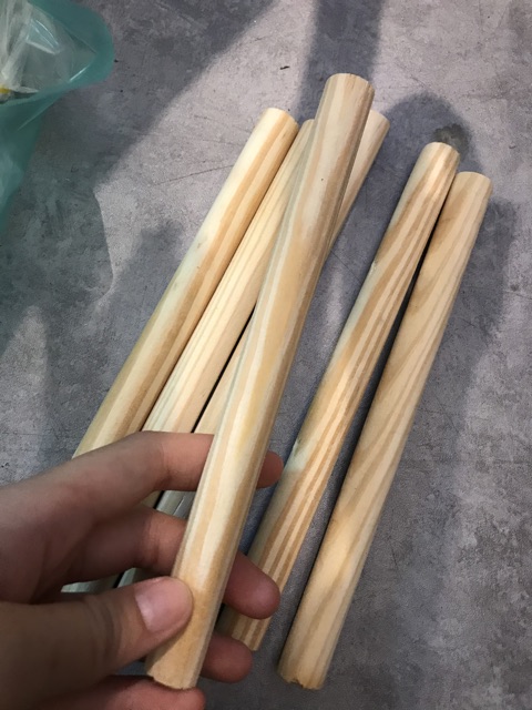 Cây Gỗ Thông Tròn Fi15 20-30-40-50cm