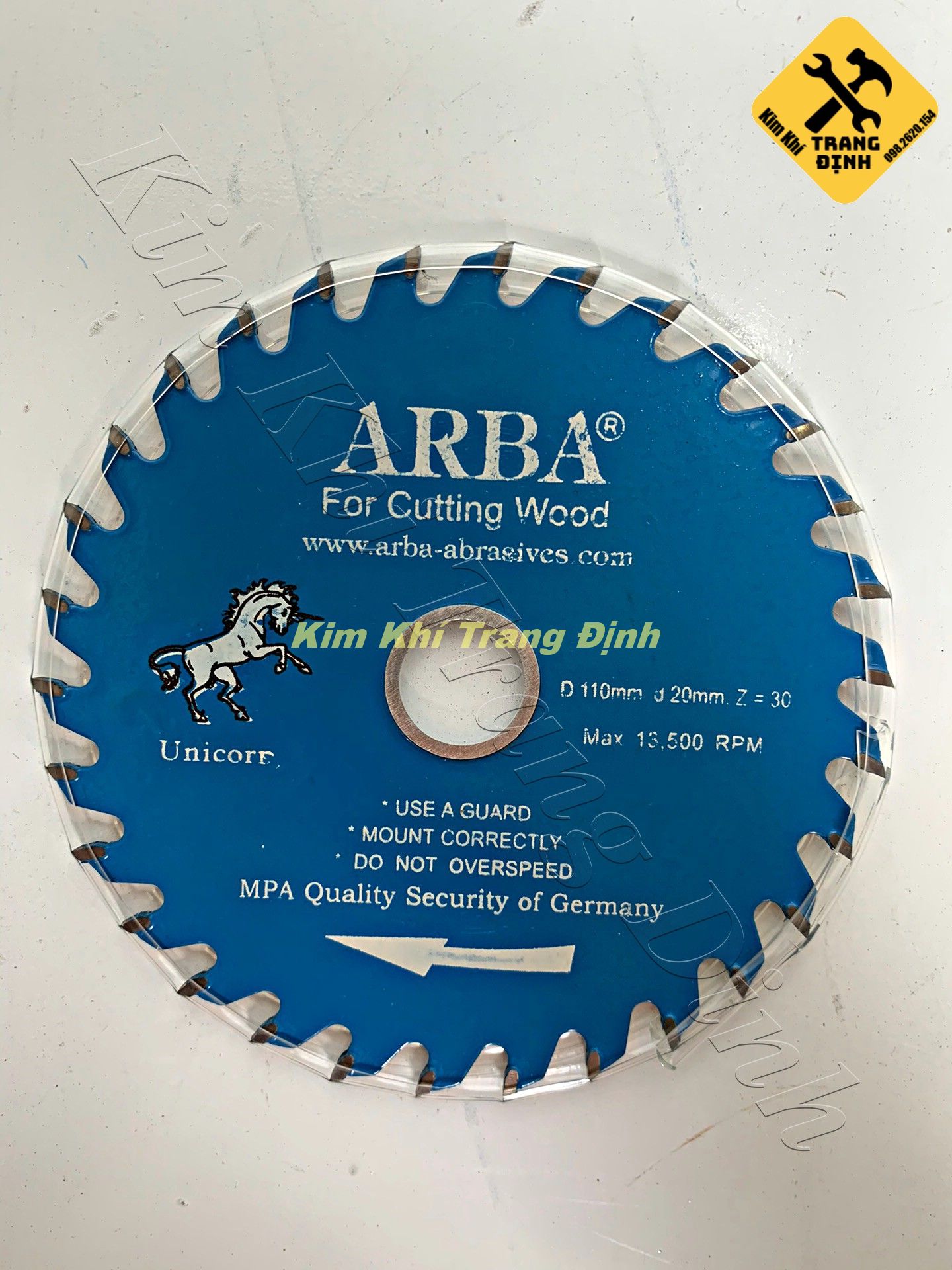 Lưỡi Cắt Gỗ ARBA 100mm Siêu Bền