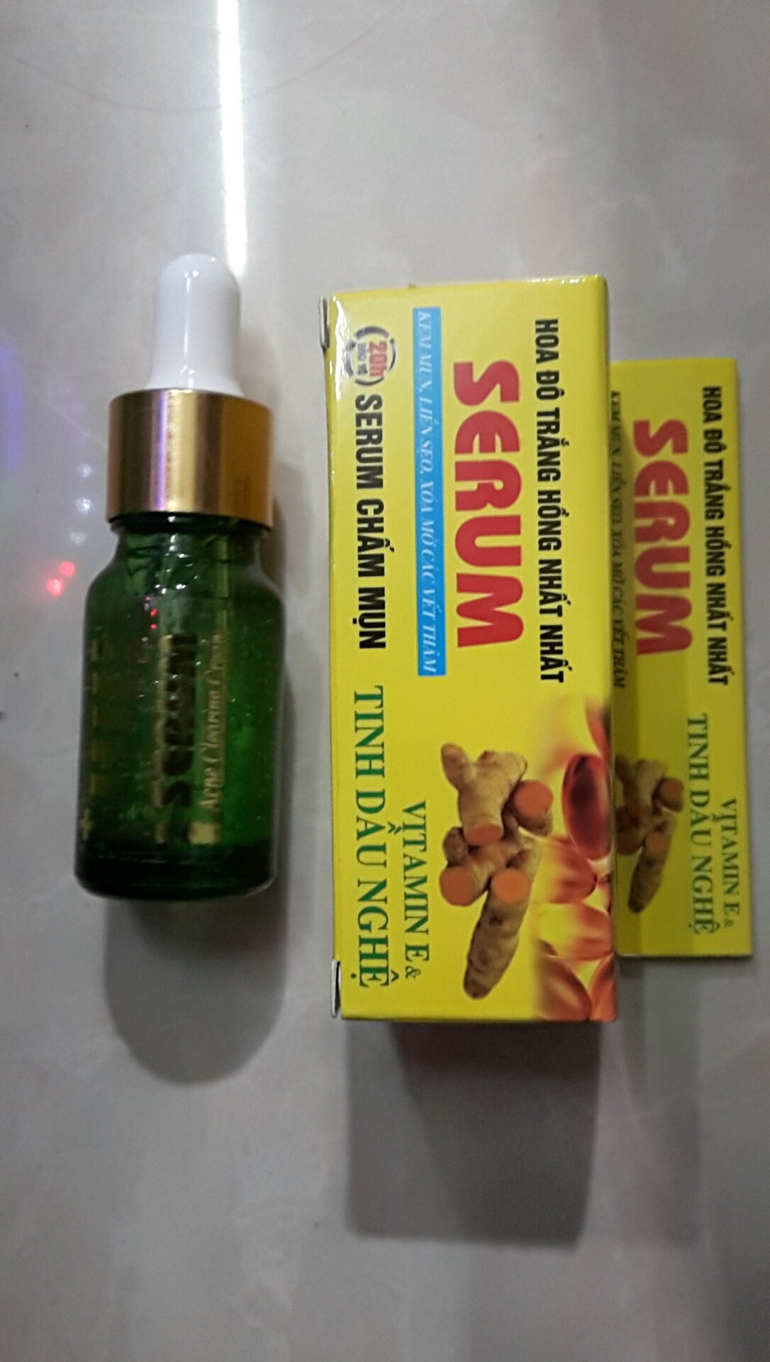 serum mụn trắng hồng nhất nhất hoa đô 8ml
