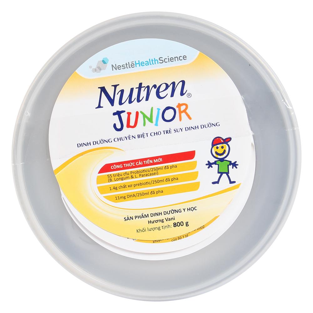 Sữa Tăng Cân Nutren Junior Thụy Sĩ 800g (Dành Cho Trẻ 1-10 Tuổi)