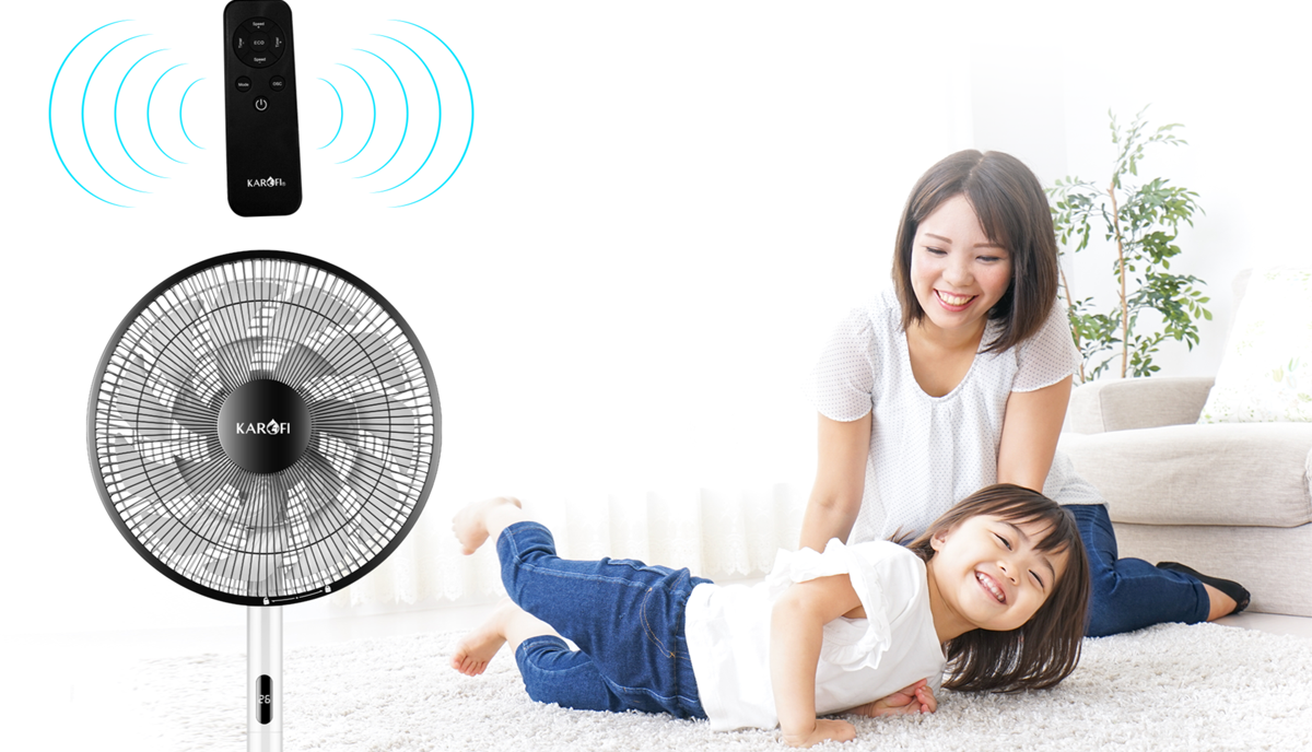 [GIAN HÀNG UY TÍN] [HÀNG CHÍNH HÃNG] Quạt đứng Karofi KF-352DC