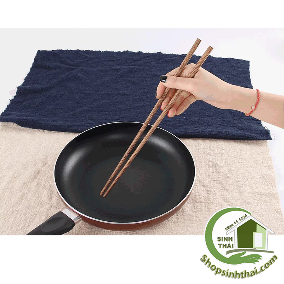 Đũa bếp gổ dừa - đũa dài xào nấu dài 39cm - (1 đôi)