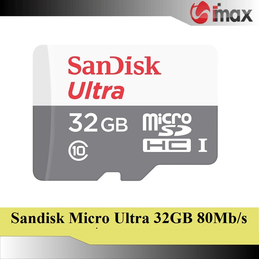 Thẻ nhớ sandisk micro sdhc ultra 32gb