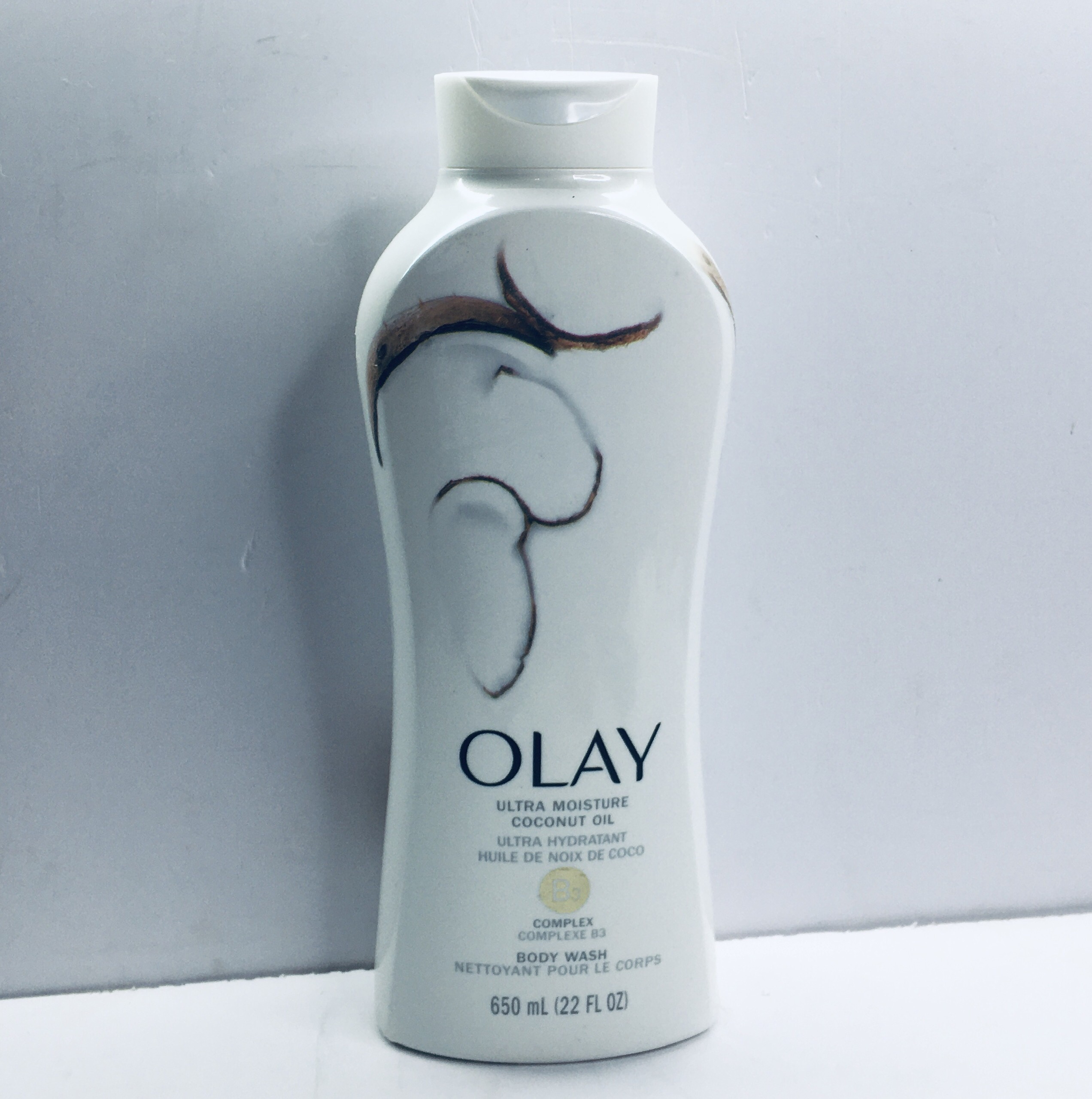 Sữa Tắm Dưỡng Ẩm Olay Ultra Moisture Coconut Oil Body Wash 650ml