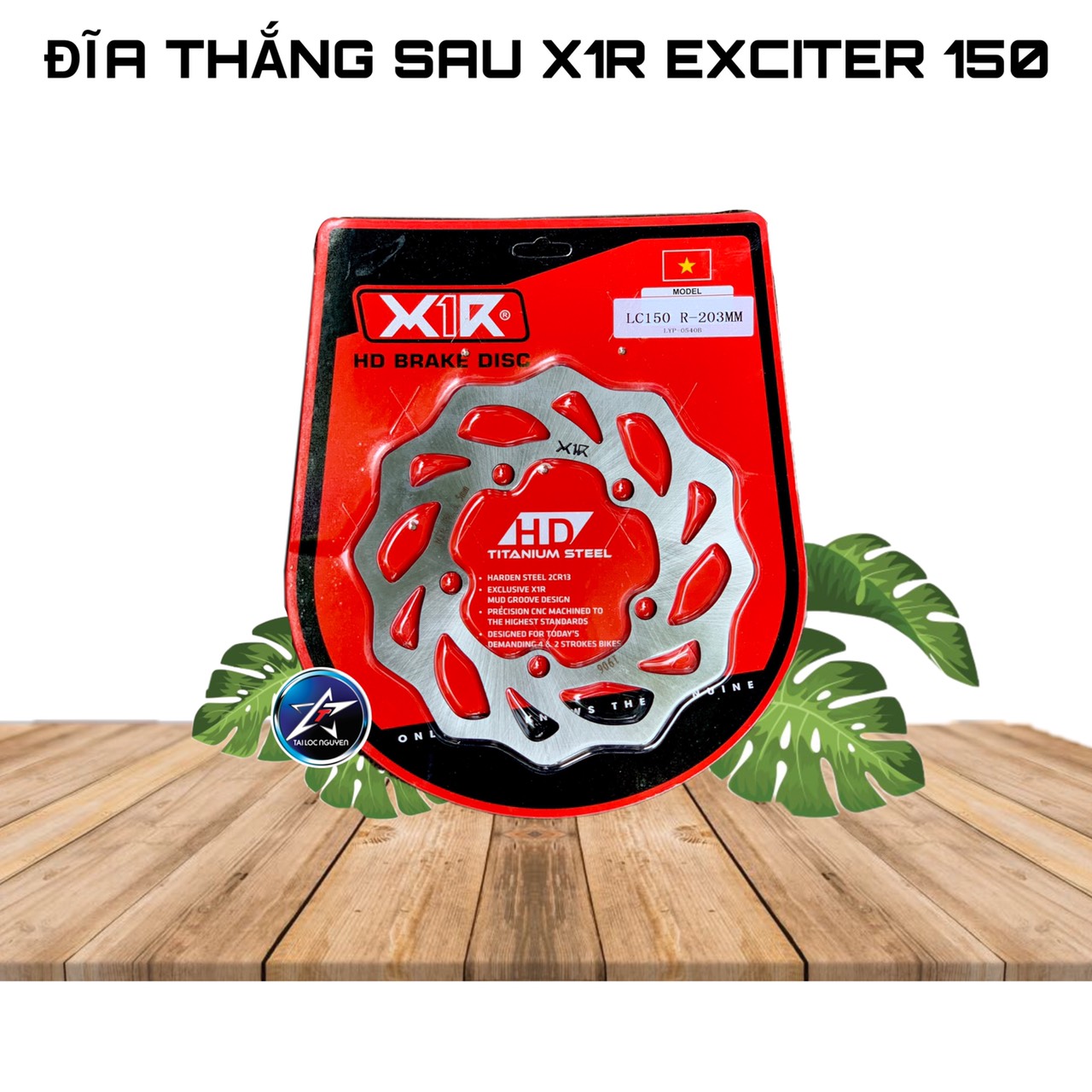 [HCM]ĐĨA THẮNG X1R CHO EXCITER 150