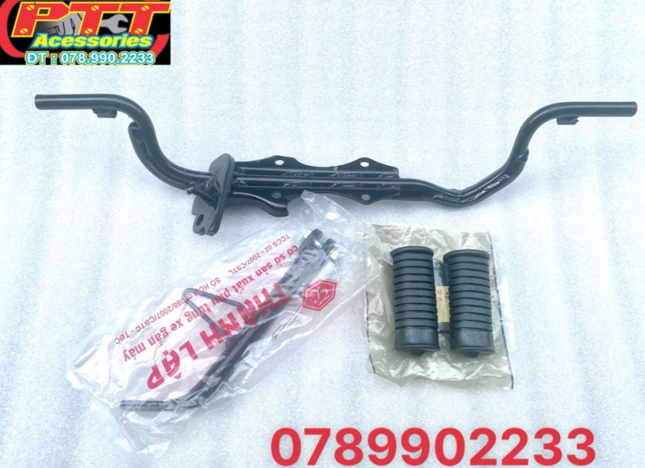 Bộ gác chân trước và chống ngang xe wave rs - wave a