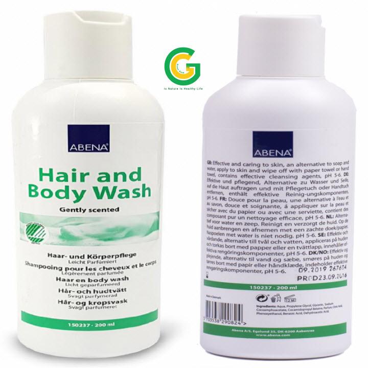 [HCM]Dầu gội khô và  sữa tắm khô Abena