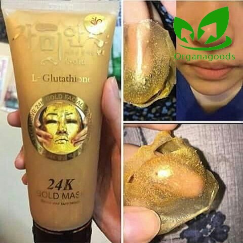 Gel lột mặt nạ vàng 24k l- glutathione hàn quốc 220ml/ mặt nạ vàng 24k gold mask korea 220ml - ceria cosmetics