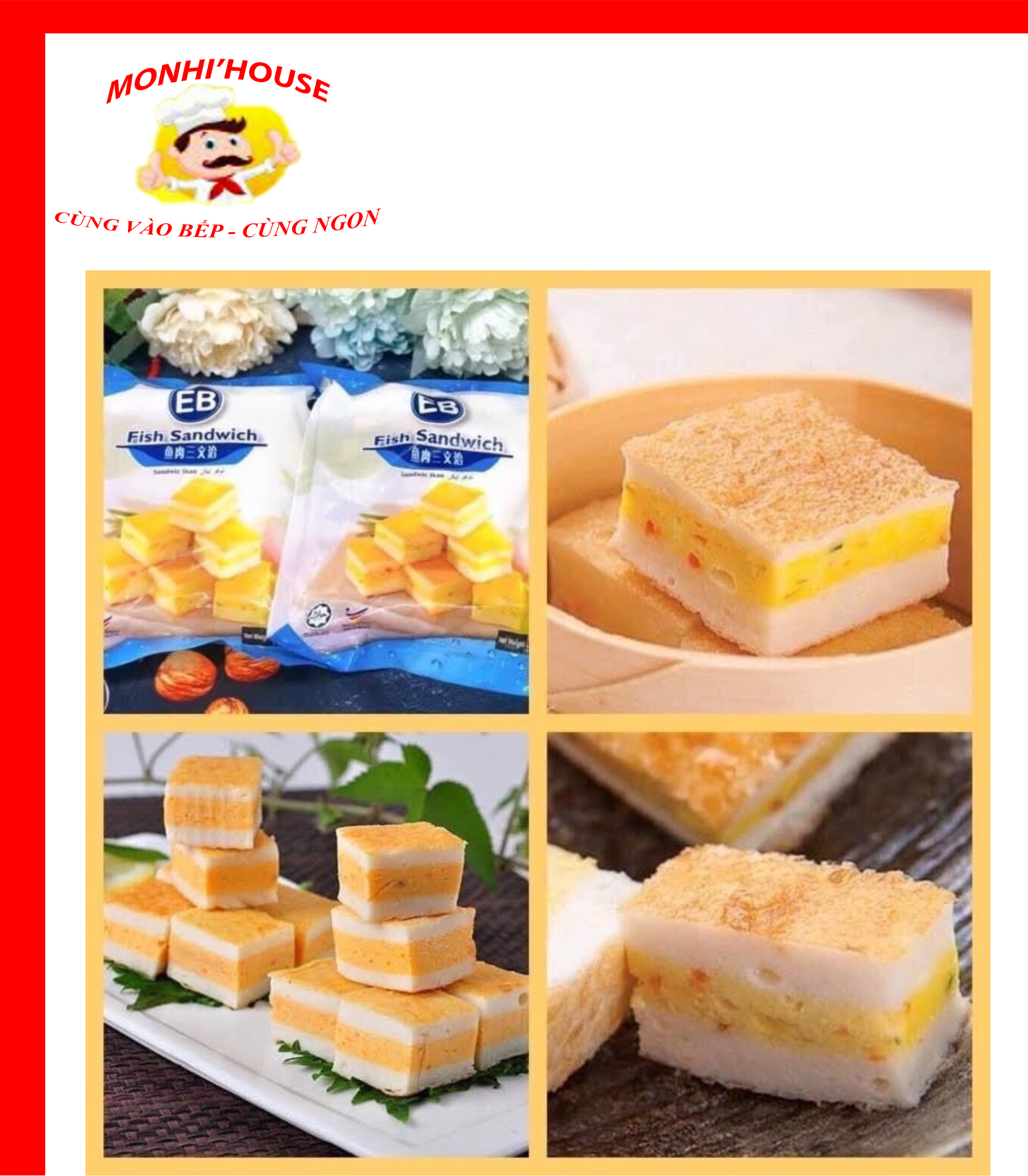 100G CÁ HỒI SANDWICH EB SIÊU NGON ( 5 MIẾNG)