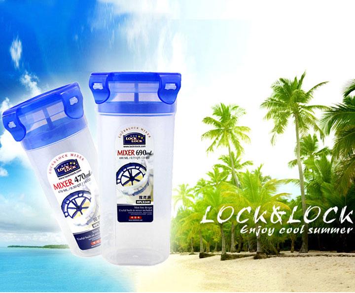 Bình Nước Lock&Lock Mixer One Touch HPL934H (690ml)
