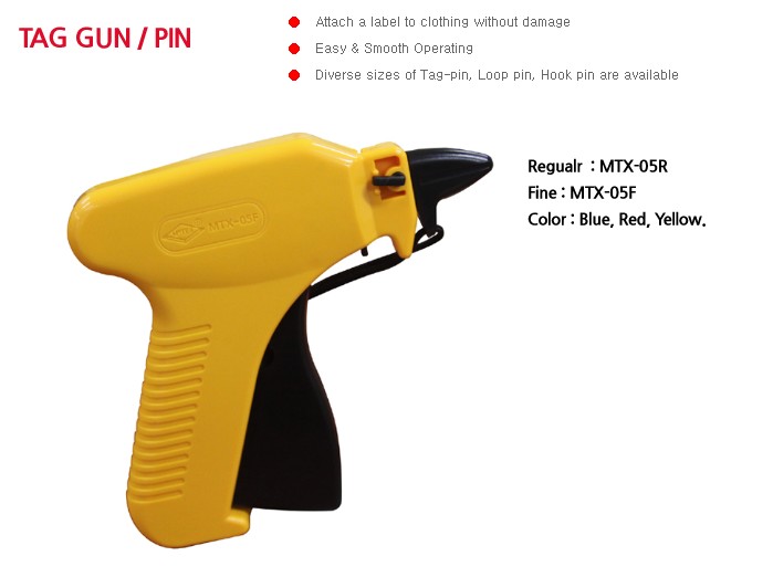 Máy bắn nhãn mác Motex MTX-05R - HÀN QUỐC