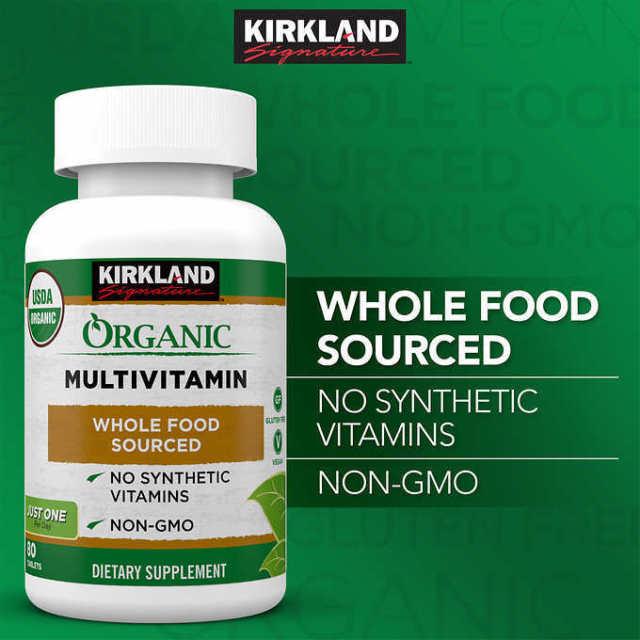 Vitamin tổng hợp hữu cơ Whole food sourced Signature 80 viên
