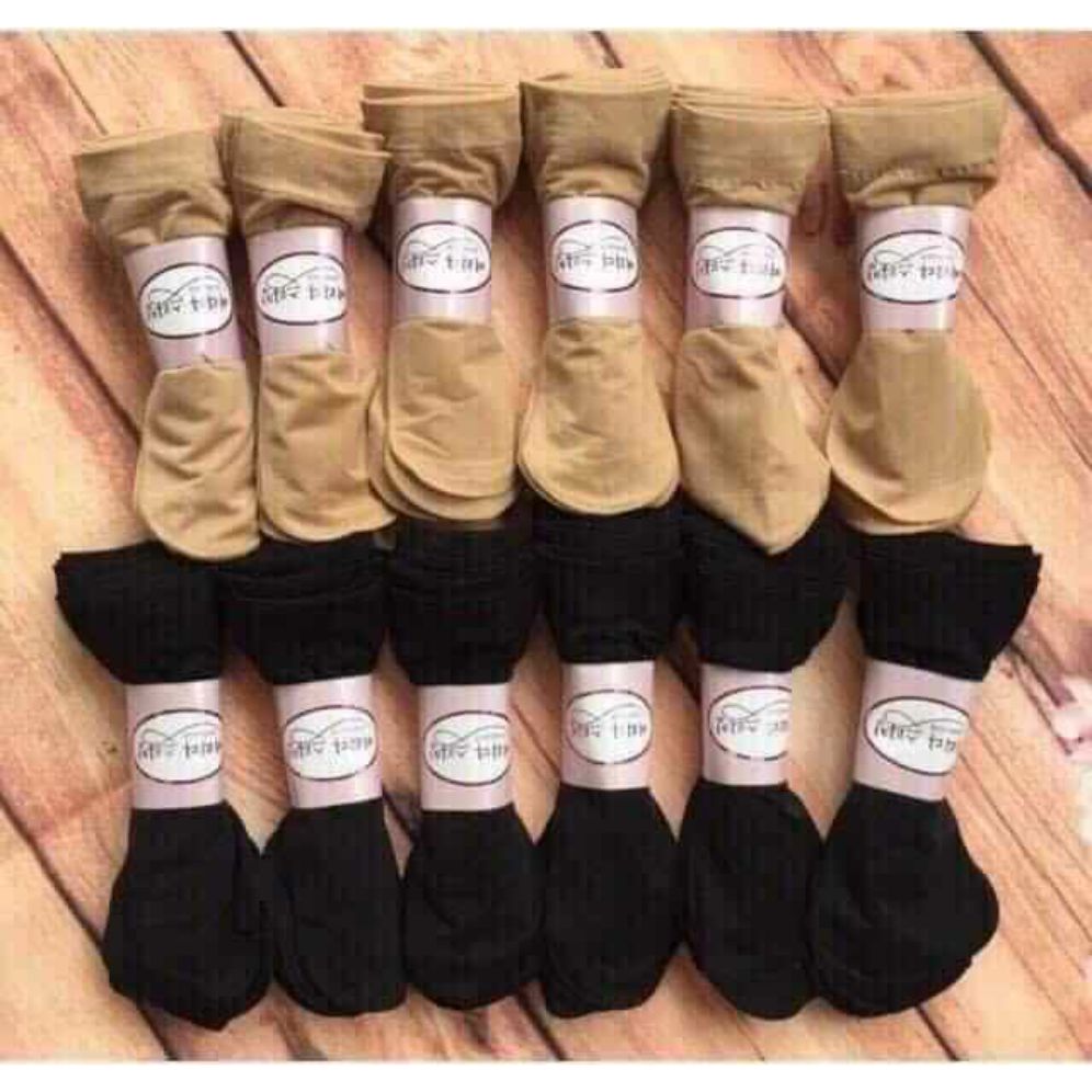 SÉT 10 ĐÔI TẤT DA CHÂN SIÊU DAI