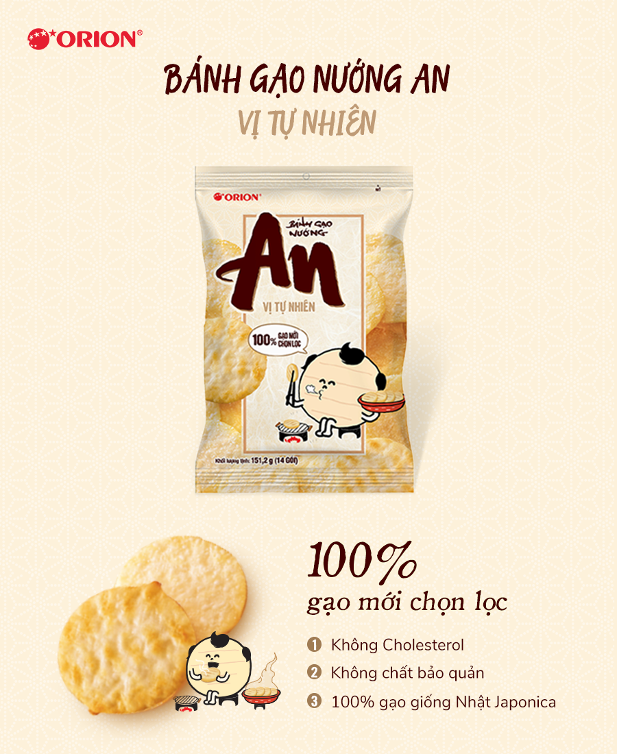 Bánh gạo nướng An Orion