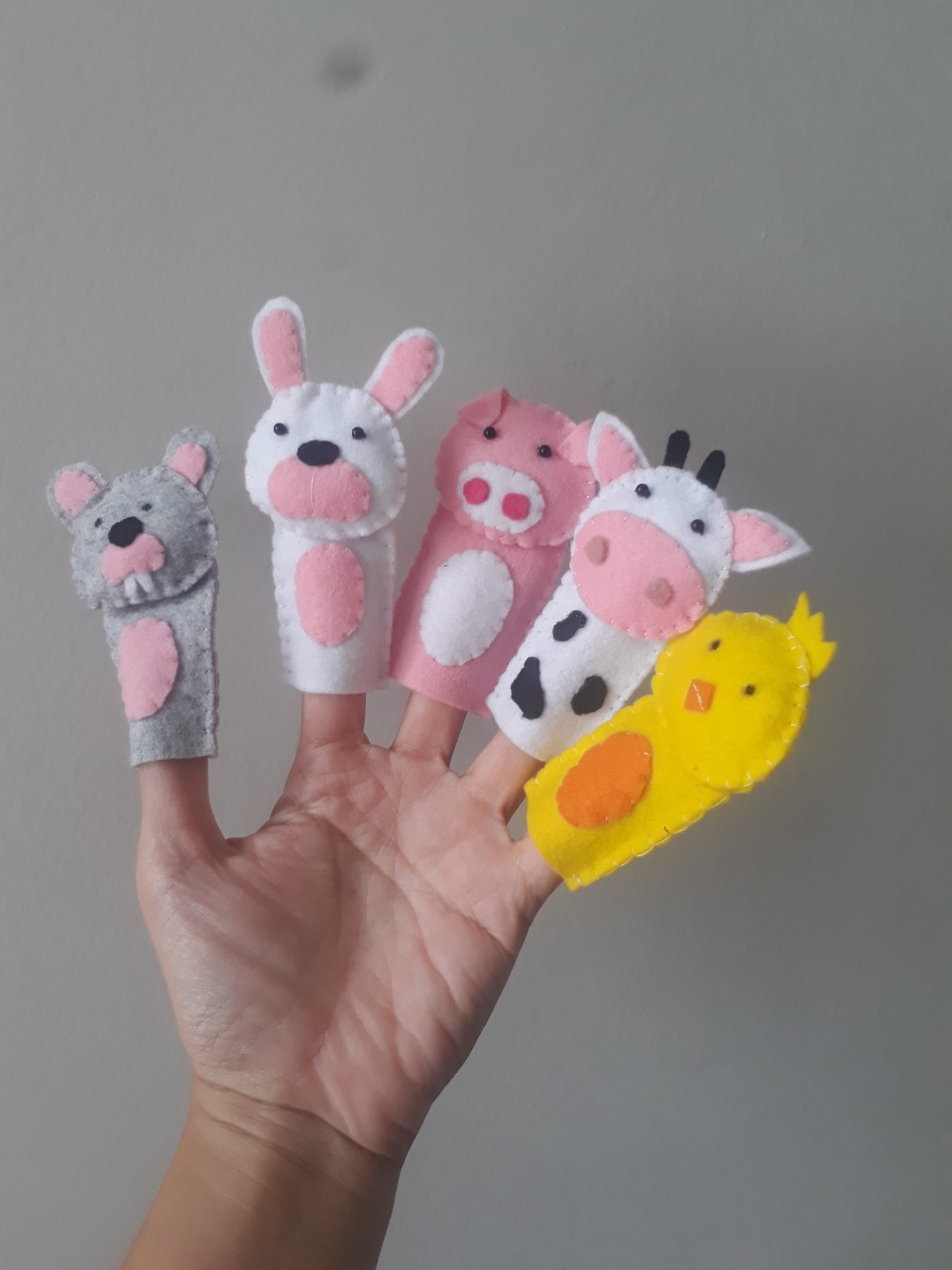 10 Con  Rối Ngón Tay Latin Handmade