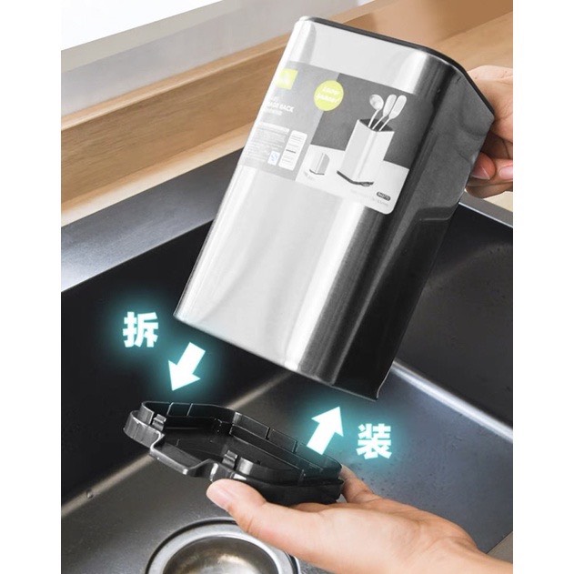 ống cắm đũa thìa inox 2 cỡ