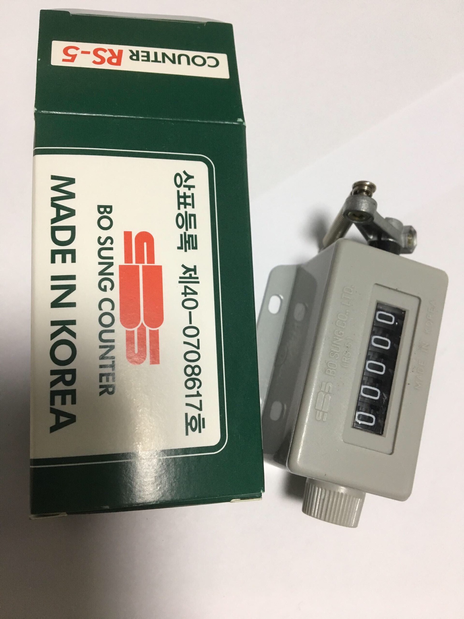 Đếm sản lượng máy may Bosung