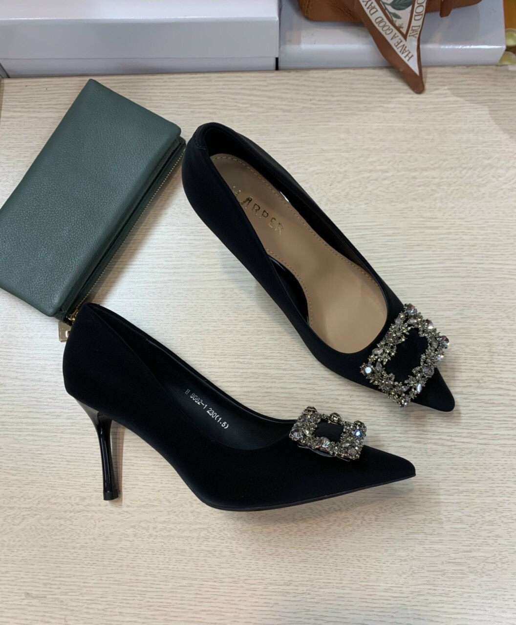 Giầy Cao Gót Nữ Gót Nhỏ Cao 7cm Hàng QCCC