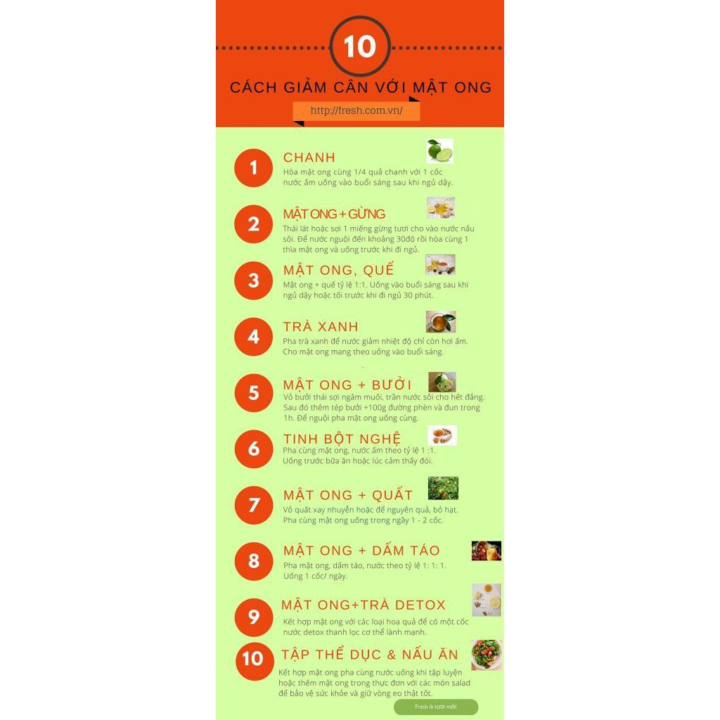 [Hàng Chuẩn] Mật Ong Bạc Hà, 100% Nguyên Chất