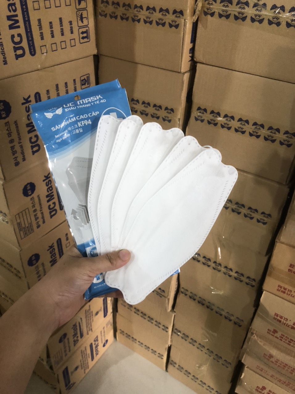 Wholesale 1 piece anti-bacteria kf94 mask 300 pcs