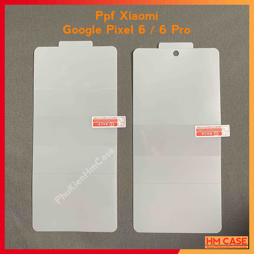 Miếng dán Ppf Google Pixel 6 / Pixel 6 Pro, Trong suốt chống trầy xước