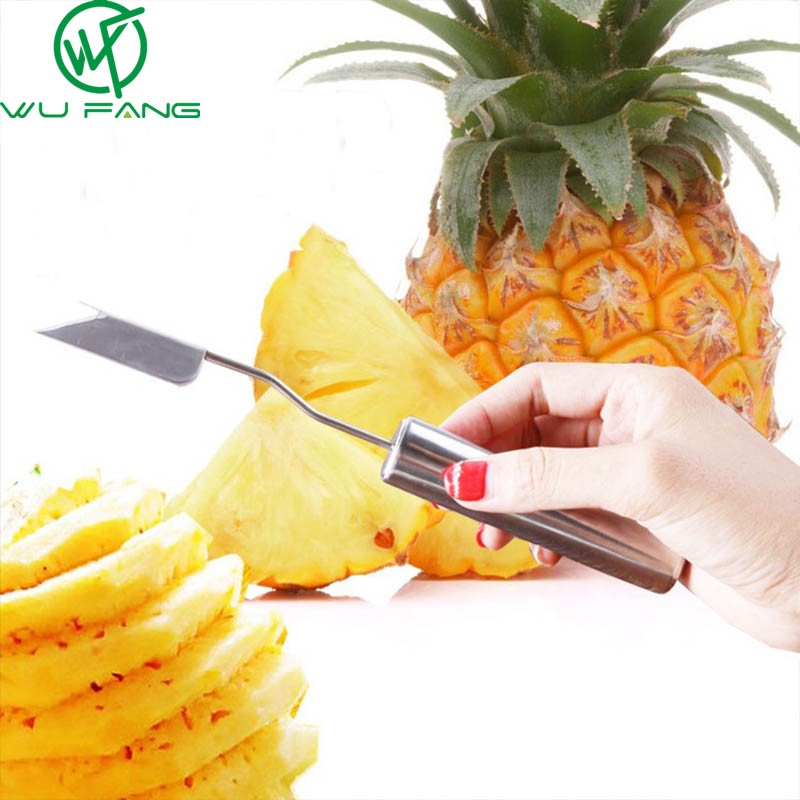 SHOOTHE Pineapple Peeler Fruit Tools Pineapple Slicer Pineapple Seed Remover Portable Kitchen Gadgets 1Pcs Professional Stainless Steel