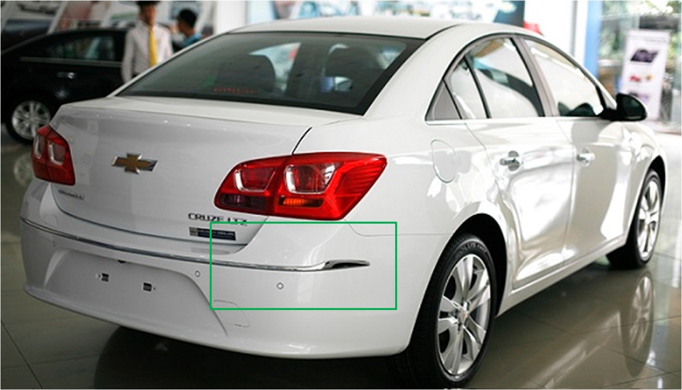 NẸP MẠ CẢN SAU CHEVROLET CRUZE
