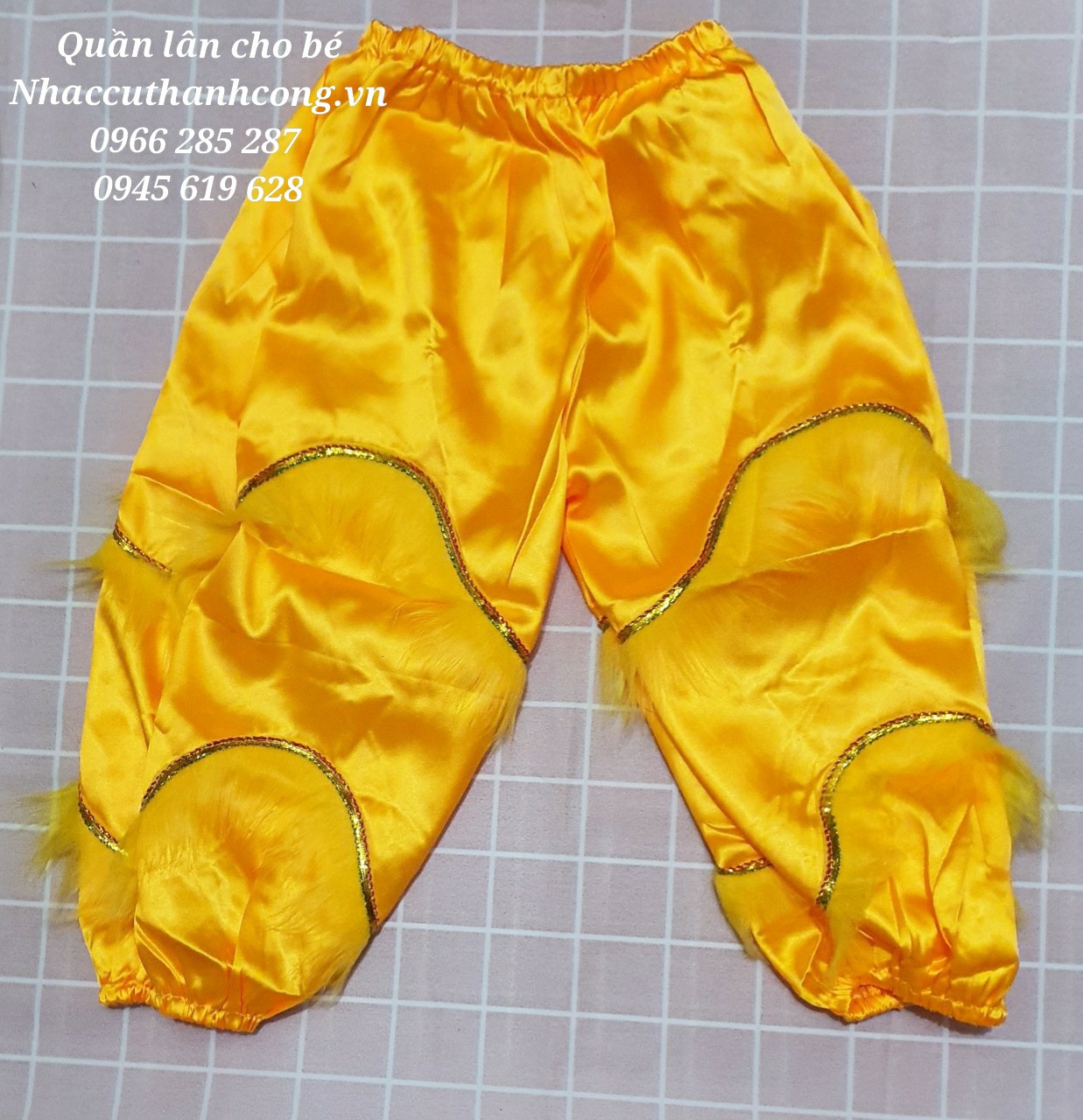 Áo múa lân cho trẻ em (có phân loại size )