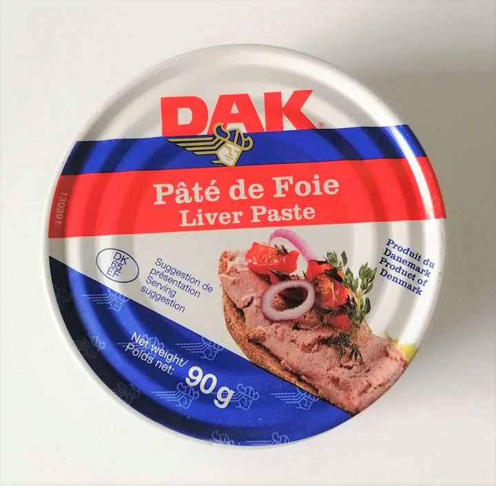[Date 2028] Pate gan heo DAK Pork Liver Paste 90 g [NK Đan Mạch]