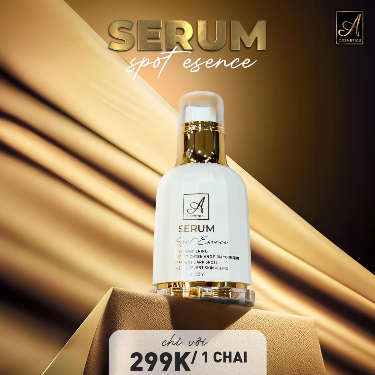SERUM SPOT MẪU MỚI 2024 30ML ACOSMETICS
