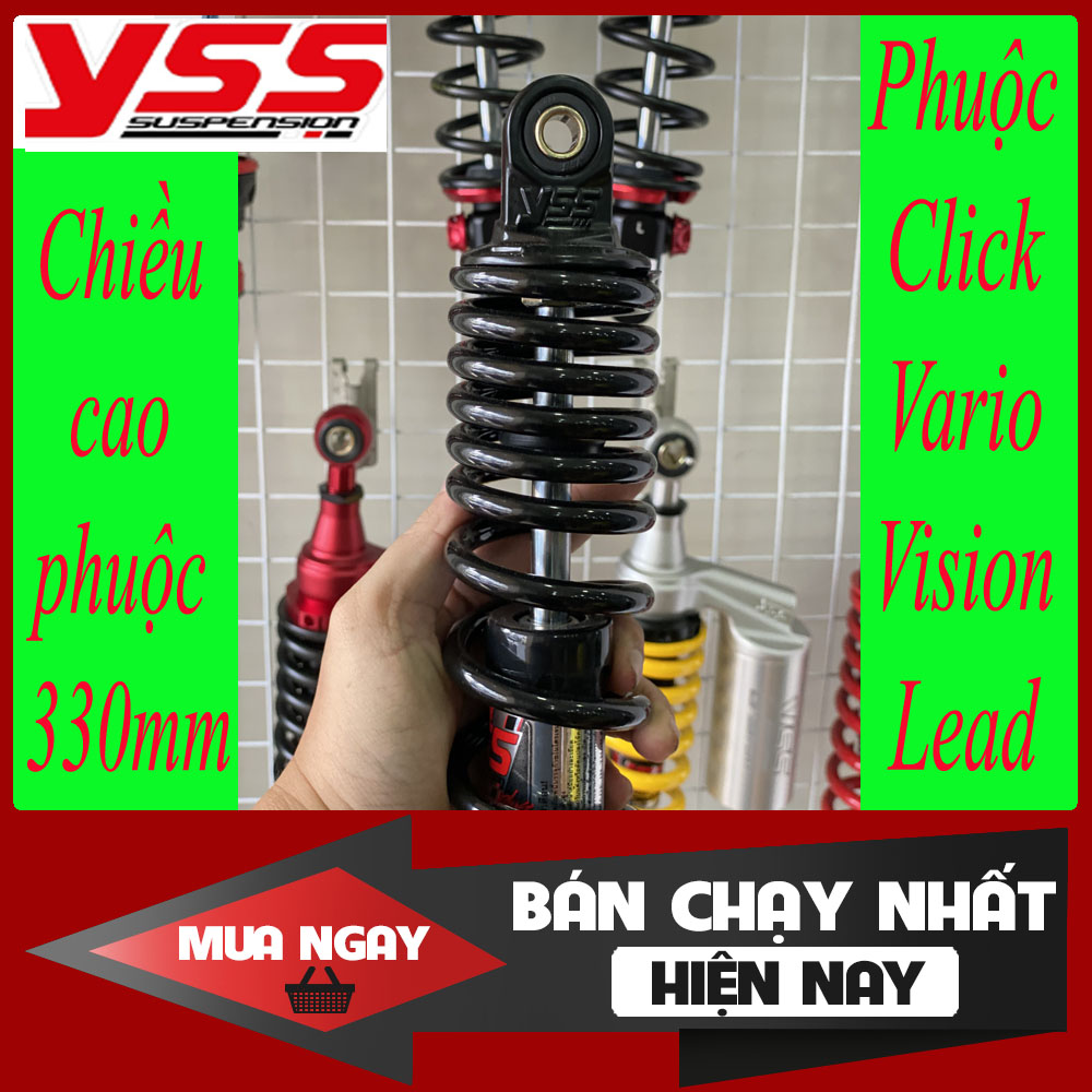 Phuộc YSS HYBRID Click/Vario/Vision/Lead/ SCR 125/150
