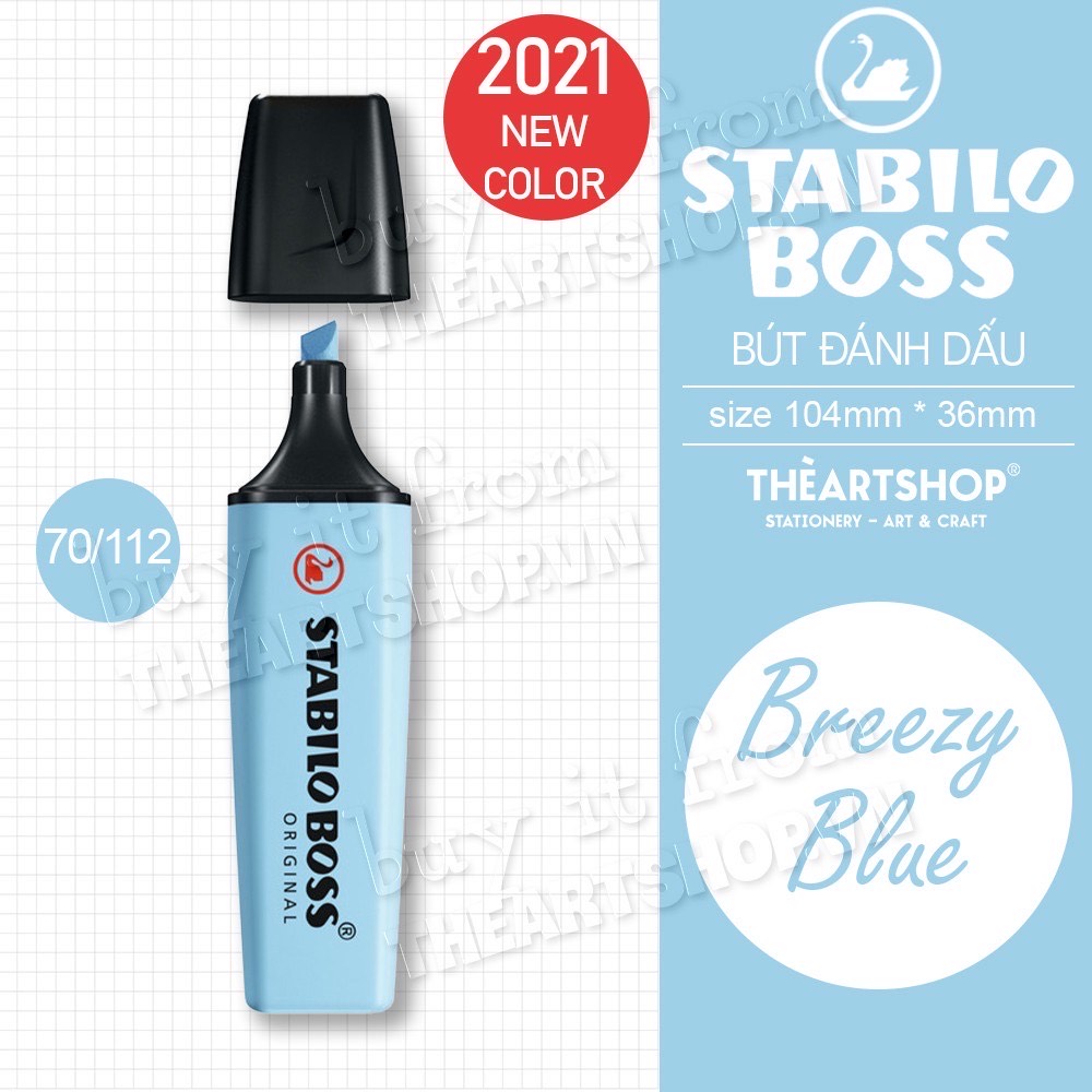 [THEARTSHOP] Bút dạ quang STABILO BOSS Pastel 70