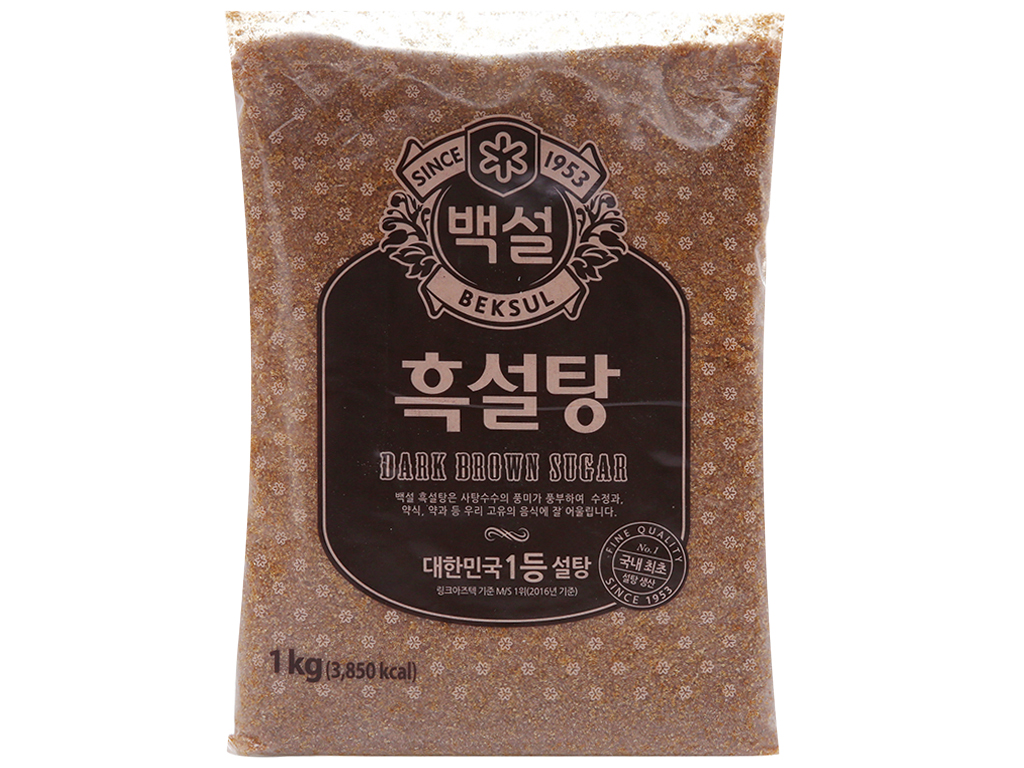 Đường Đen Hàn Quốc Beksul gói 1kg