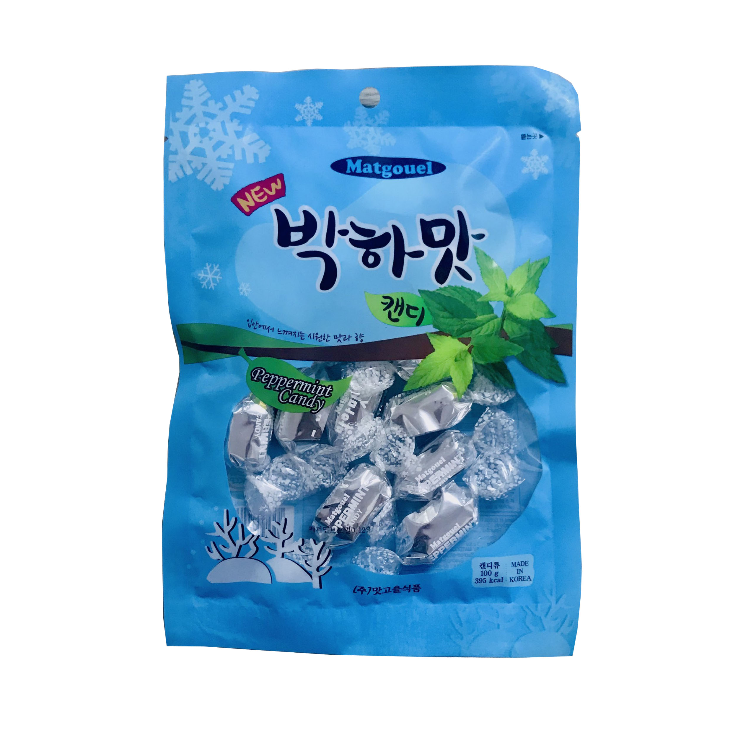 Kẹo vị bạc hà Matgouel 100g