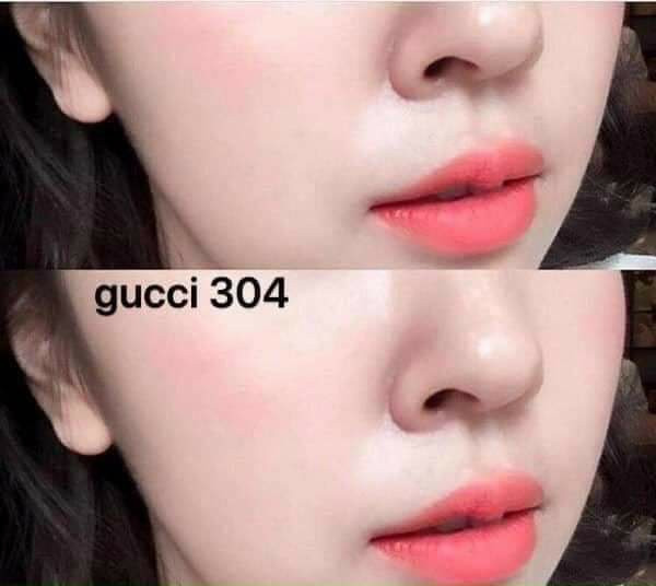 [HCM]Son Gucci Matte Màu 304 Queen Christina (Màu cam Sữa)