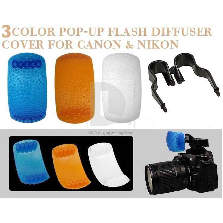 [Mã ELORDER5 giảm 10K đơn 20K] BỘ TẢN SÁNG 3 MÀU CHO ĐÈN FLASH CÓC