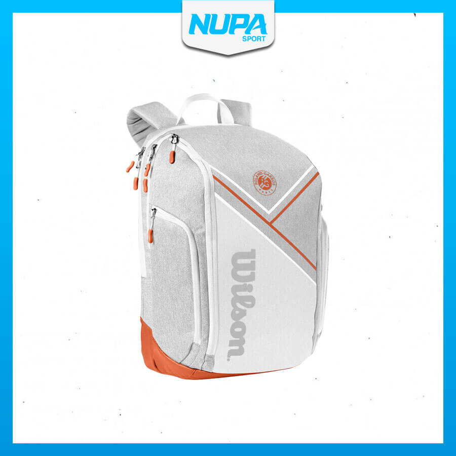 Balo Tennis Wilson Super Tour Backpack PG 2022 White/Blue