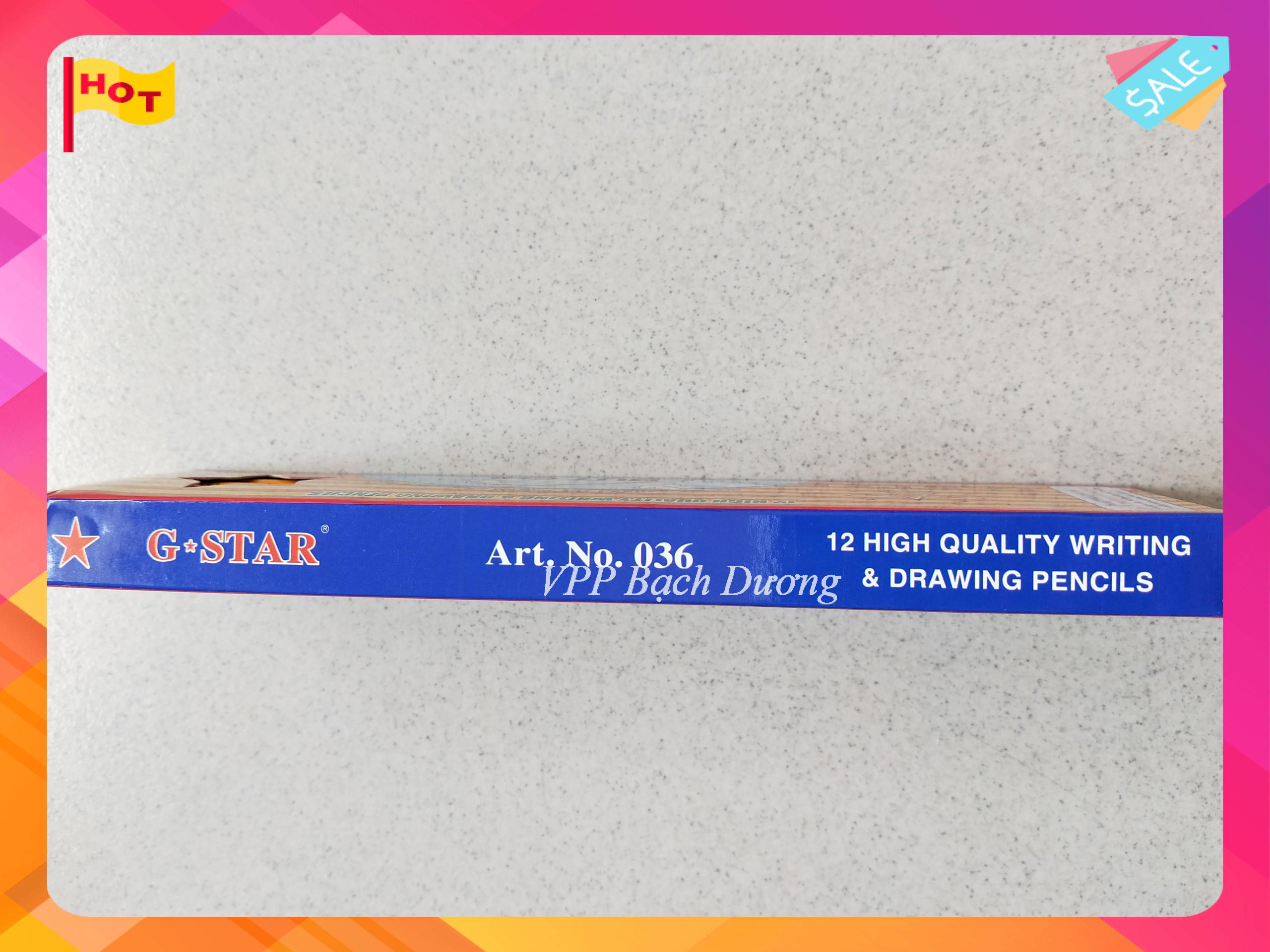 Bút chì 2B Gstar 036 - 12 cây/hộp
