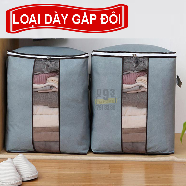 Storage Bag Clothes Blanket Pillow Box Clothing Sweater Box Pouch Holder Organizer