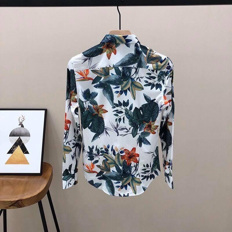 [HCM]Áo sơ mi nam 3D dài tay phong cách hàn quốc