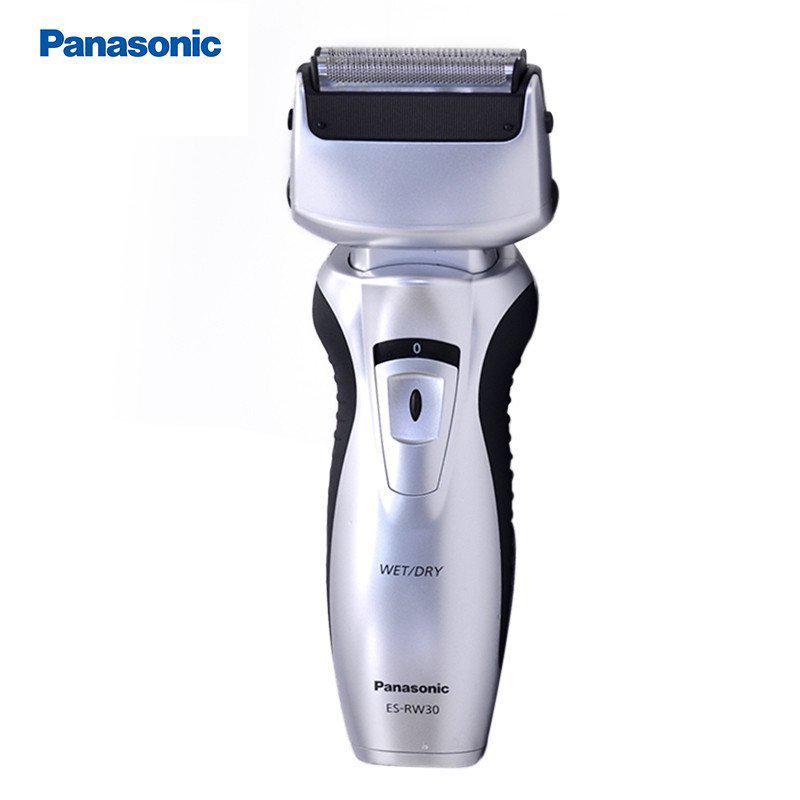Máy cạo râu Panasonic ES-RW30 (bạc) lưỡi kép dùng được cả ướt và khô, cao cấp
