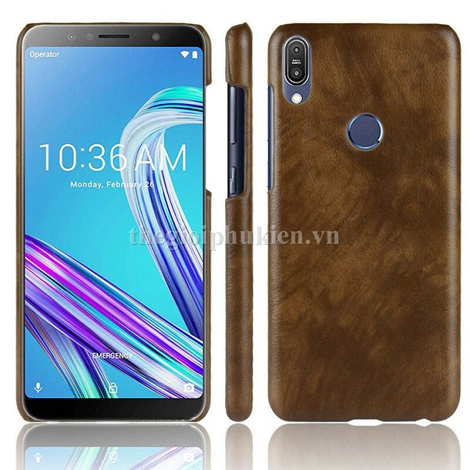 Ốp lưng da Asus Zenfone Max Pro M1 ZB601KL