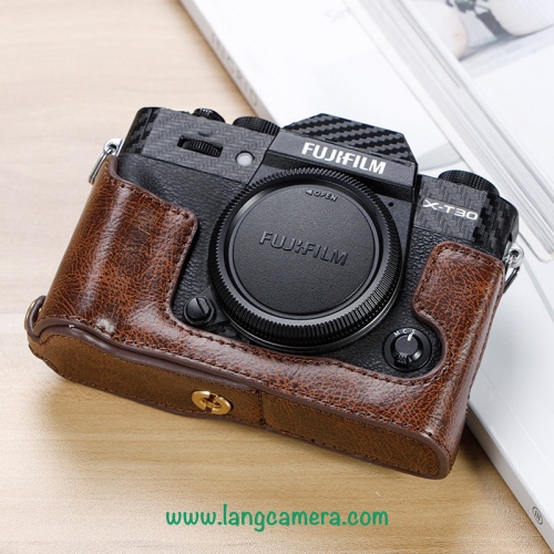 Bao da Halfcase Fujifilm XT10, XT20, XT30 - Mẫu Mới