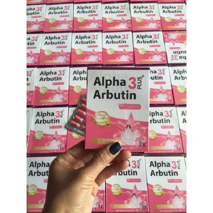 [SIÊU RẺ] Viên kích trắng Alpha arbutin 3 plus+