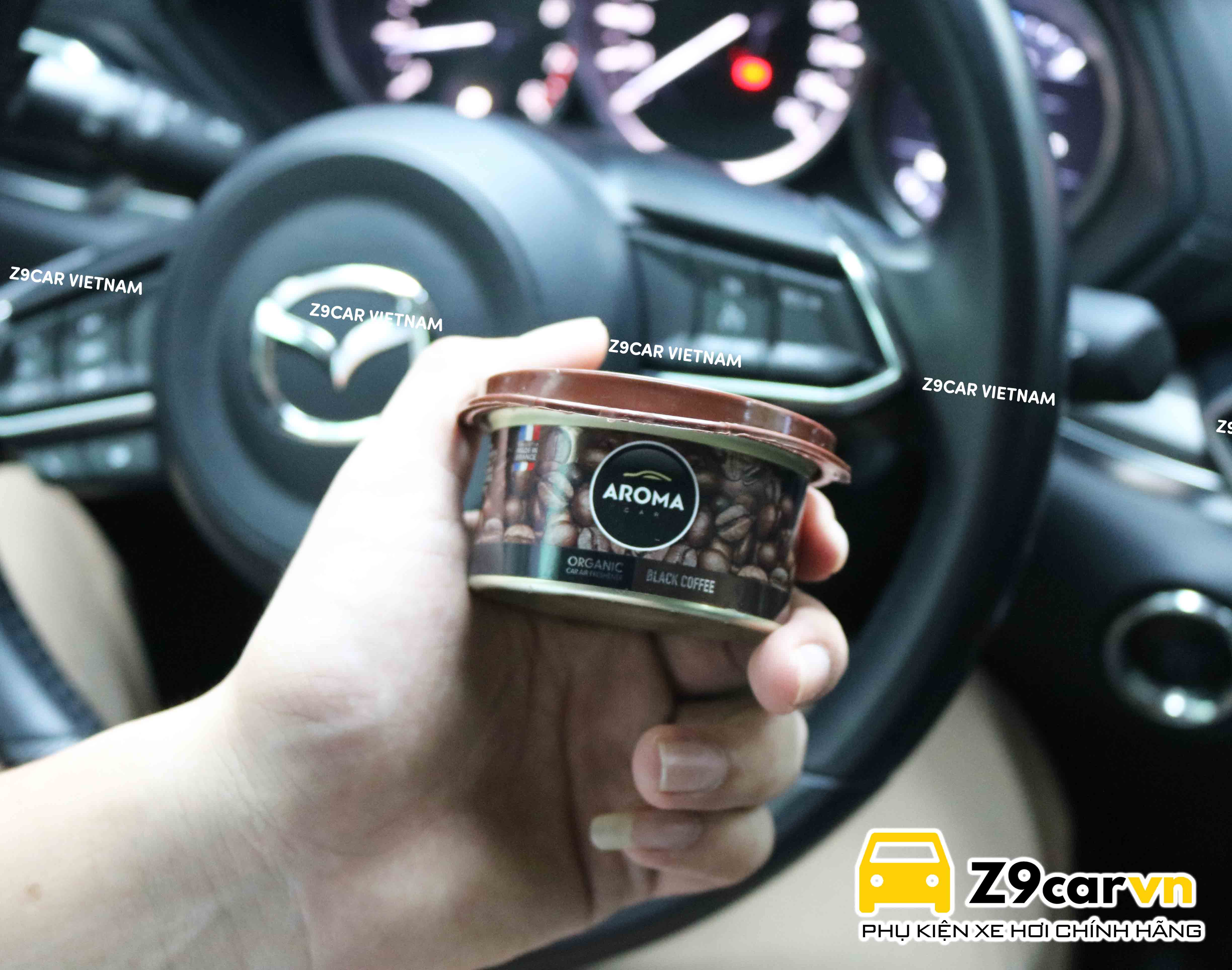 Sáp thơm Aroma Car Organic 40g